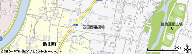 四国西濃運輸株式会社　高松支店周辺の地図