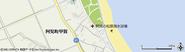 三重県志摩市阿児町甲賀31周辺の地図