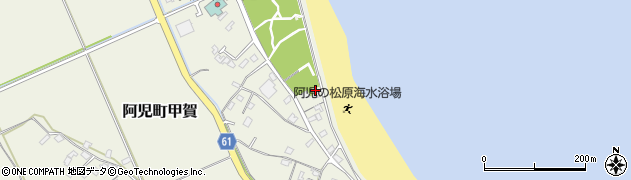 三重県志摩市阿児町甲賀10周辺の地図