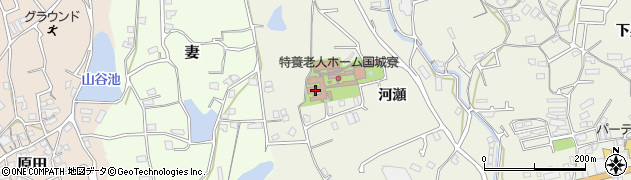 国城寮特別養護部周辺の地図
