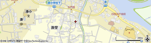兵庫県南あわじ市湊里1382周辺の地図