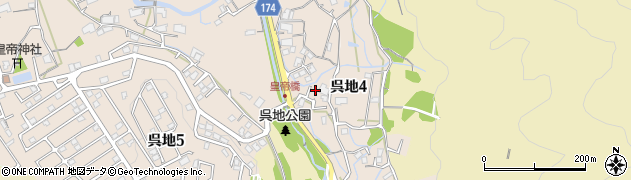 広島県安芸郡熊野町呉地4丁目16-21周辺の地図