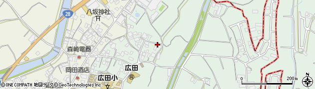 兵庫県南あわじ市広田中筋周辺の地図