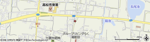 香川県高松市新田町甲1092周辺の地図