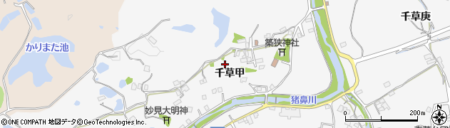 兵庫県洲本市千草（甲）周辺の地図