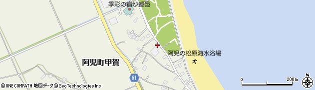 三重県志摩市阿児町甲賀35周辺の地図
