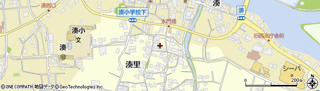 兵庫県南あわじ市湊里1399周辺の地図