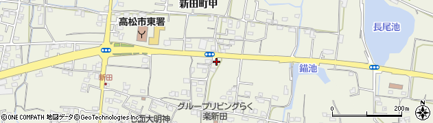香川県高松市新田町甲1088周辺の地図
