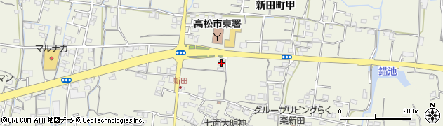 香川県高松市新田町甲966周辺の地図