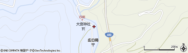 和歌山県伊都郡かつらぎ町広口1204周辺の地図