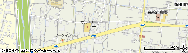 香川県高松市新田町甲654周辺の地図