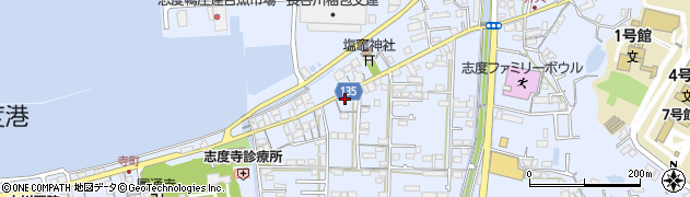 香川県さぬき市志度1172周辺の地図