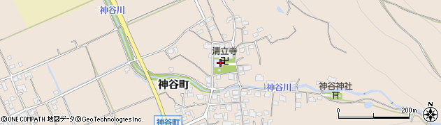 清立寺周辺の地図