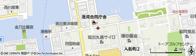 日本通運株式会社　坂出事業所海運周辺の地図