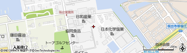 香川県坂出市昭和町周辺の地図
