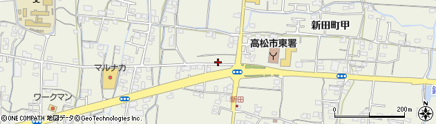 香川県高松市新田町甲575周辺の地図