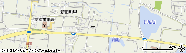 香川県高松市新田町甲1065周辺の地図