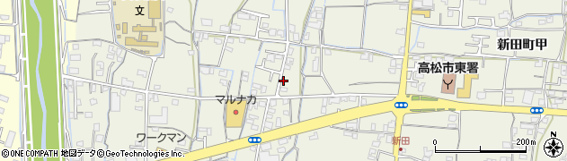香川県高松市新田町甲650周辺の地図