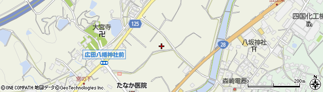 兵庫県南あわじ市広田広田周辺の地図