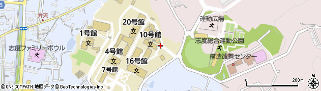 徳島文理大周辺の地図