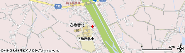 香川県さぬき市鴨庄2988周辺の地図