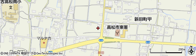 香川県高松市新田町甲572周辺の地図