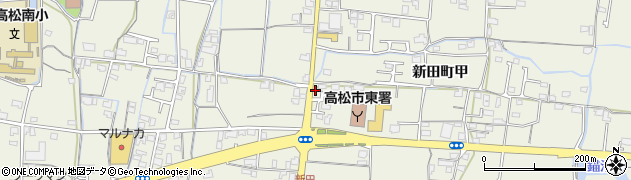 香川県高松市新田町甲974周辺の地図