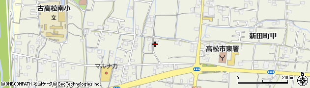 香川県高松市新田町甲555周辺の地図
