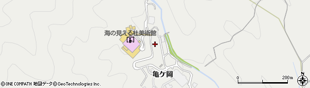 広島県廿日市市大野亀ケ岡700周辺の地図