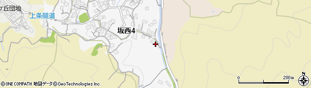 広島県坂町（安芸郡）刈津土井周辺の地図