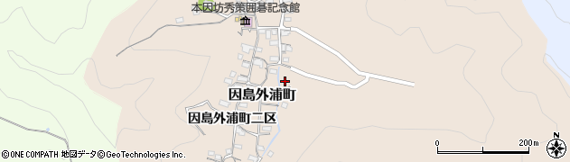 広島県尾道市因島外浦町周辺の地図
