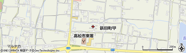 香川県高松市新田町甲527周辺の地図