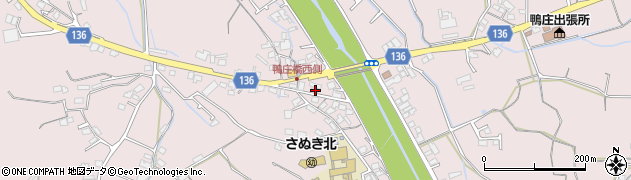 香川県さぬき市鴨庄3001周辺の地図