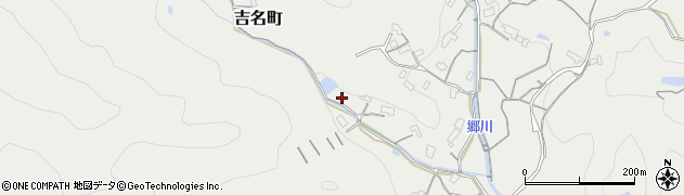 広島県竹原市吉名町周辺の地図