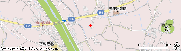 香川県さぬき市鴨庄2028周辺の地図