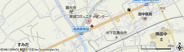 和歌山県橋本市隅田町中島190周辺の地図