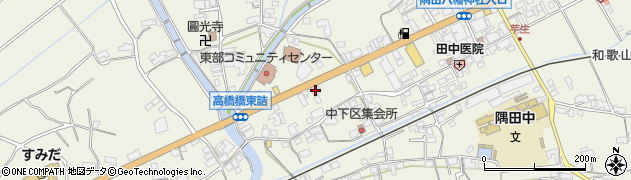 和歌山県橋本市隅田町中島37周辺の地図