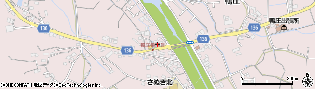 香川県さぬき市鴨庄3004周辺の地図