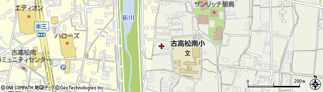 香川県高松市新田町甲2675周辺の地図