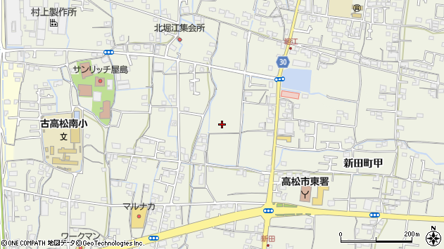 〒761-0102 香川県高松市新田町甲の地図