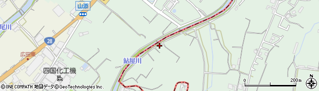 兵庫県洲本市金屋1251周辺の地図