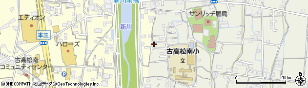 香川県高松市新田町甲1162周辺の地図