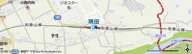 隅田駅周辺の地図