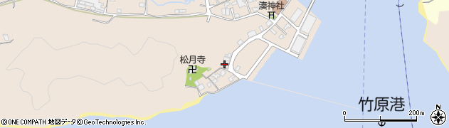 竹原ランドリー周辺の地図