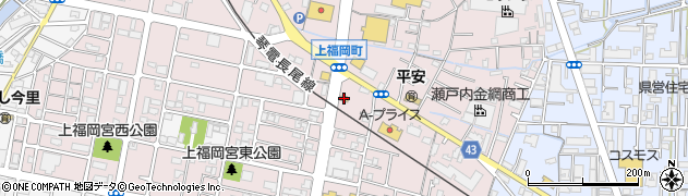 なか卯高松上福岡店周辺の地図