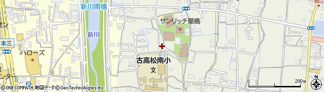 香川県高松市新田町甲2700周辺の地図