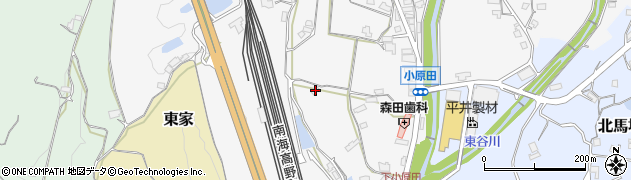 和歌山県橋本市小原田402周辺の地図