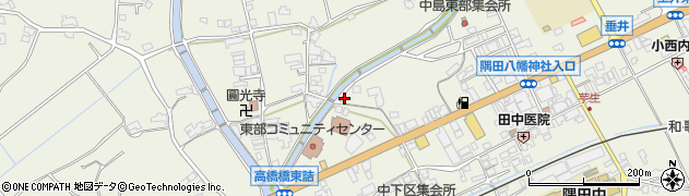 和歌山県橋本市隅田町中島63周辺の地図