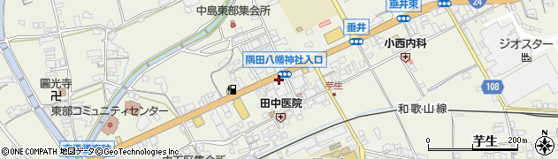 和歌山県橋本市隅田町中島113周辺の地図