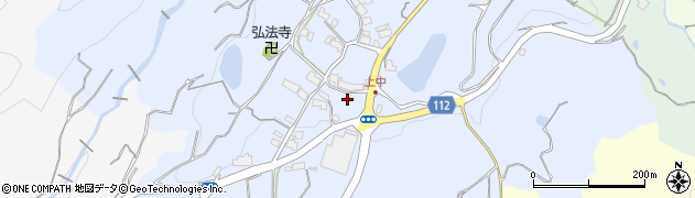 和歌山県橋本市高野口町上中56周辺の地図